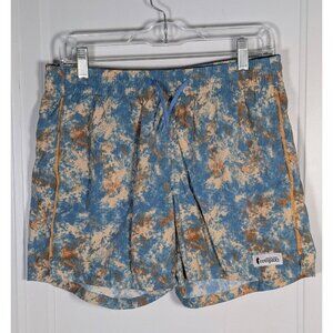 Cotopaxi Board Shorts Mens Medium Blue Orange Swim Trunks Activewear Hiking Swim